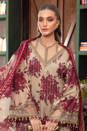 3PC DIGITAL PRINTED LAWN - BS-132