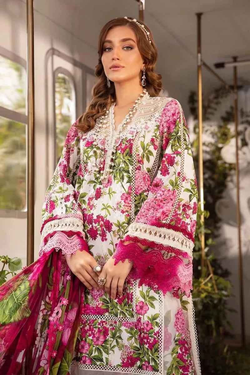 3PC DIGITAL PRINTED LAWN SUIT - BS-171