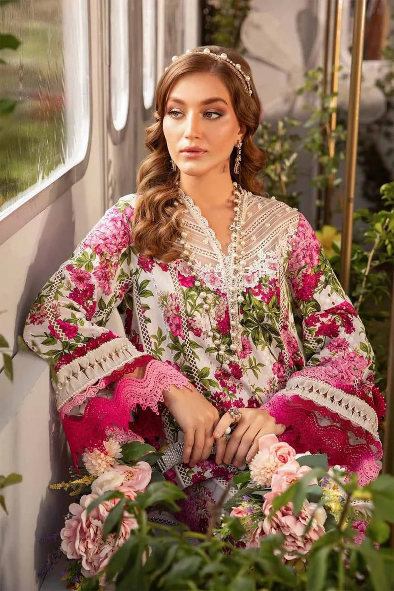 3PC DIGITAL PRINTED LAWN SUIT - BS-171